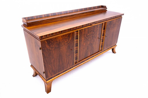 Commode - Buffet Art Déco, Pologne, années 1940.