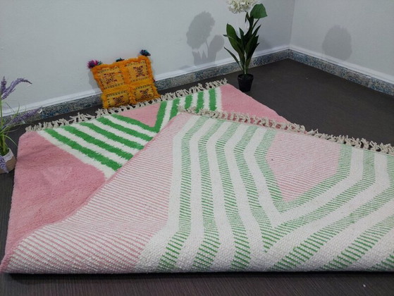 Handgefertigter Marokkanischer Teppich 200cmx300cm – Teppiche & Läufer, Cotton (photo 10 of 10)