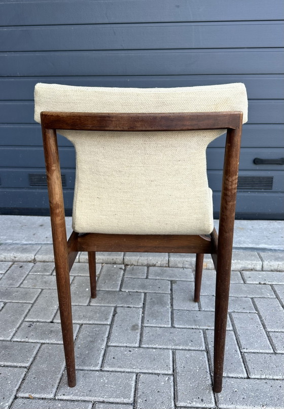 Image 1 of 6 sedie da pranzo Fristho dal design vintage