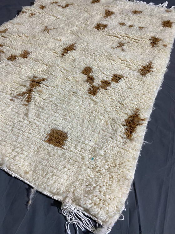 Image 1 of Alfombra de pelo largo hecha a mano Beni Ourain 300 x 200 cm