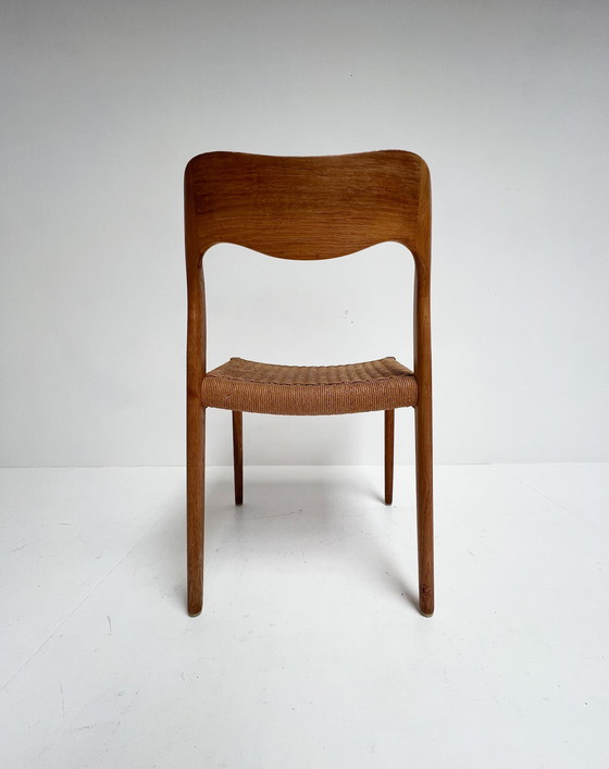 Image 1 of Conjunto de 4 sillas Niels Otto Moller, años 50