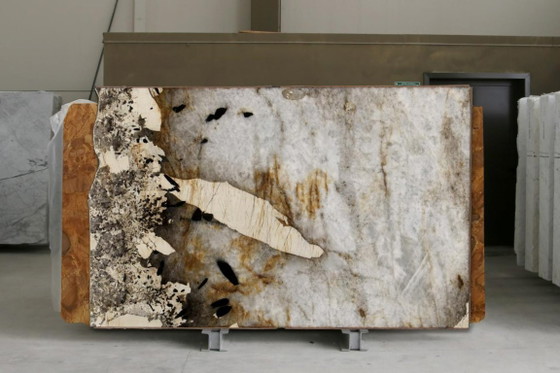 Solid Oval Marble Dining Table – Natural Stone Table – NDONI Natursteine (photo 9 of 13)