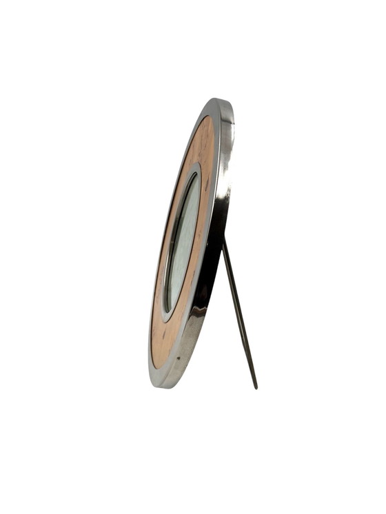 Image 1 of Cadre à photos en loupe de style régence hollywoodienne, Nucci Valsecchi Italie 1970