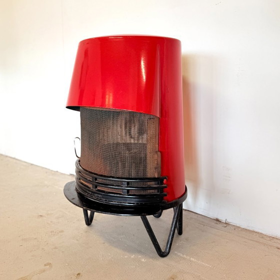 Image 1 of Red vintage wood stove, Tasso Denmark