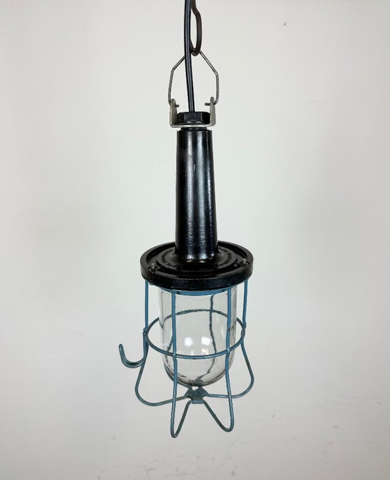 Image 1 of Vintage industriële bakelieten hanglamp, jaren 60
