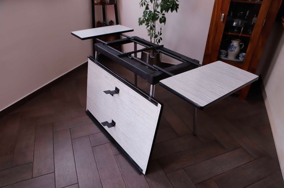 Image 1 of Vintage Extendable Dining Table with Umakart Top 