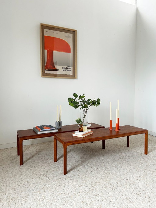 Pair of Kai Kristiansen coffee tables No. 391