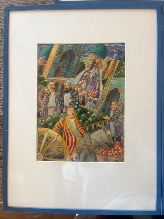 3 Paintings by Vasily Ovsyukov – Paintings & Drawings, Other (photo 4 of 5)