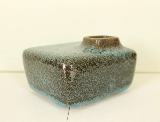 Pieter Groeneveldt MCM Blockvase, Kaminvase, 1950er/1960er Jahre – Vasen, Ceramic (photo 11 of 17)