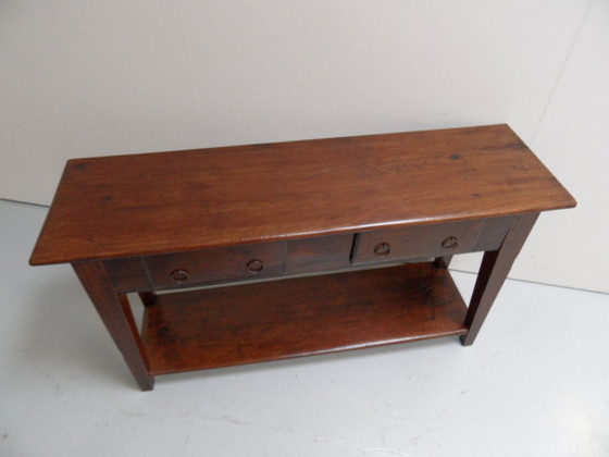 Antieke Spaanse Sidetable – Bijzettafels, Wood (photo 13 of 14)