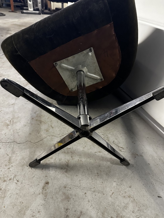 Image 1 of 4 + 1 design stoelen vintage jaren 70