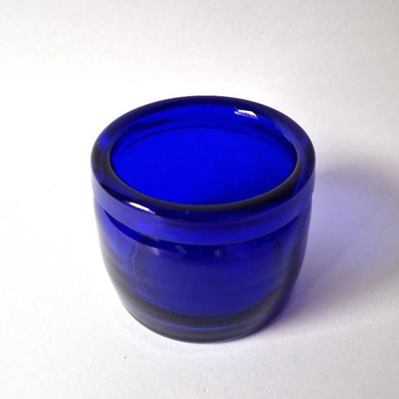 Image 1 of Kosta Boda - Vaso blu di Erik Höglund