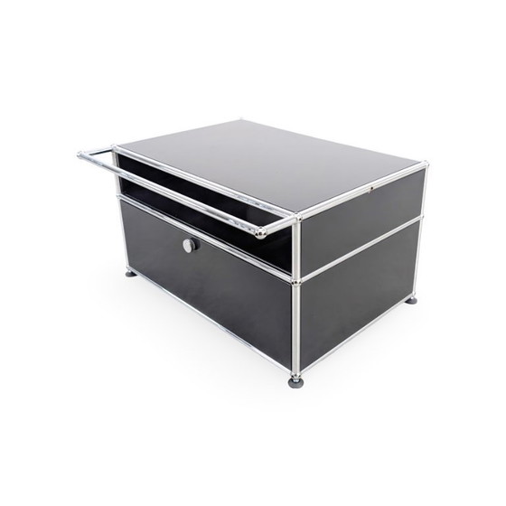 Image 1 of Original USM Haller Couchtisch Fritz Haller Beistelltisch Metall