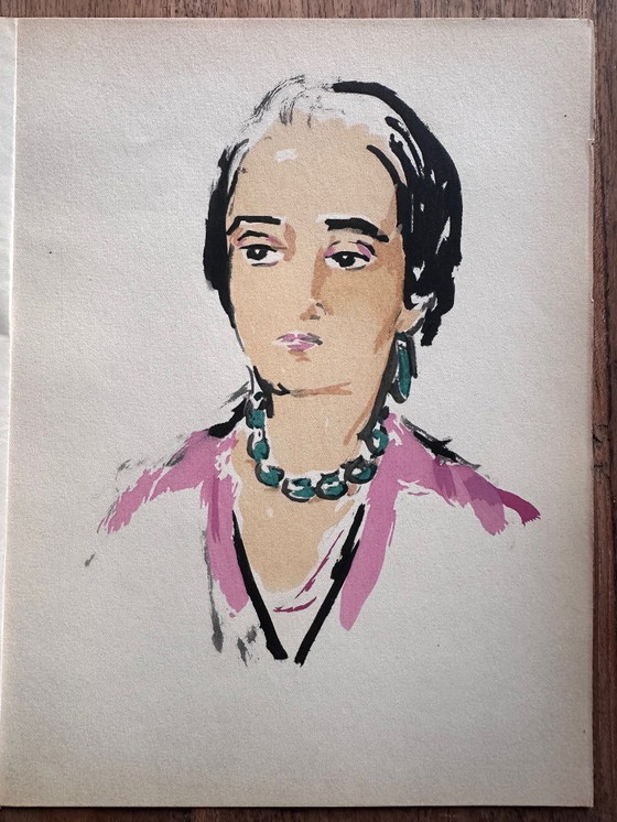 Image 1 of Kees van Dongen pochoir 1925