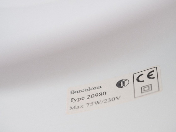 Image 1 of Lampada a sospensione vintage danese Barcelona di Bent Karlby, Lyfa, anni '60