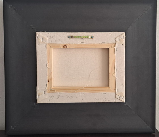 Kersen in emaille mok door Rob Ritchie – Schilderijen & Tekeningen, Canvas (photo 3 of 7)
