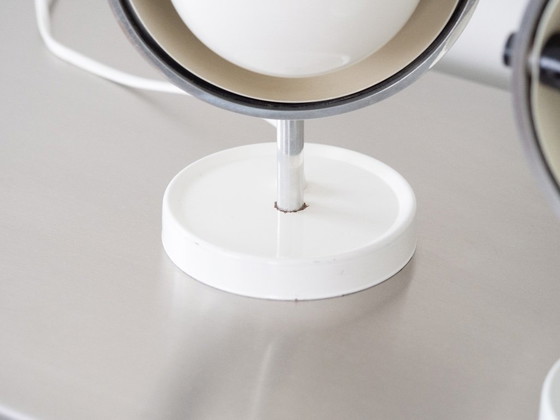 Pair of 2 Very Rare Moonlight Table/Wall Lamps by Flemming Brylle, 1960s – Pendant lamps, Aluminium (photo 6 of 11)