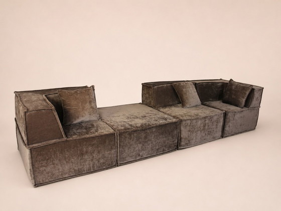Image 1 of Gratis verzending Nieuw, modulaire bank, vintage stijl uit het midden van de vorige eeuw