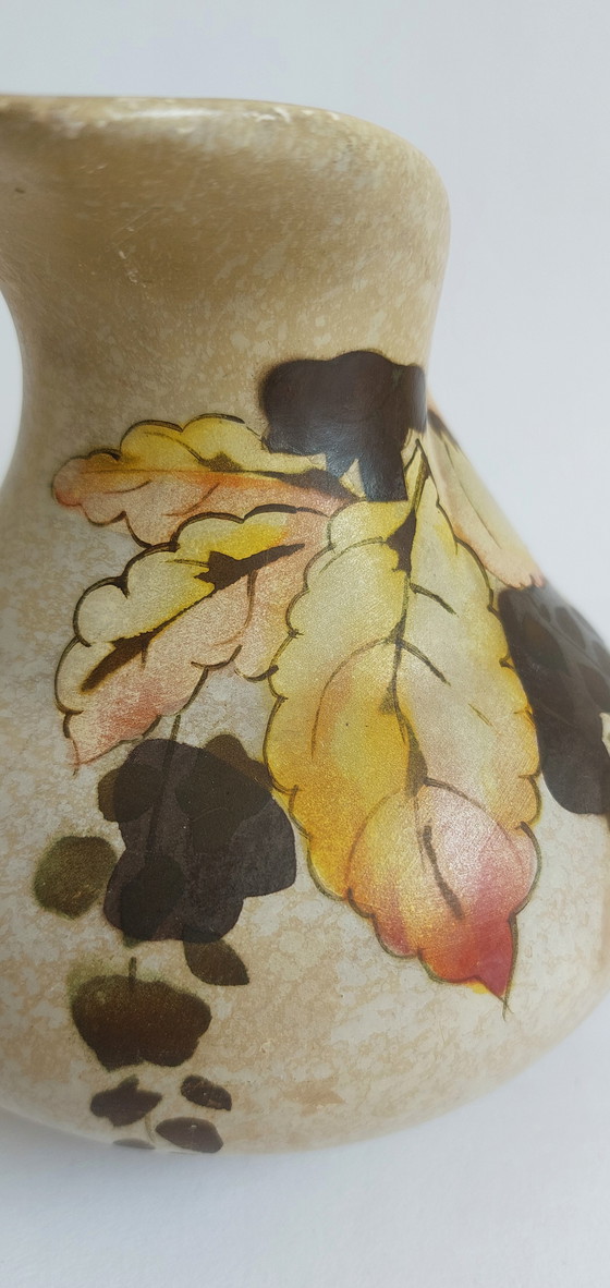 Image 1 of Vintage Brentleigh 1940's English hand painted jug.