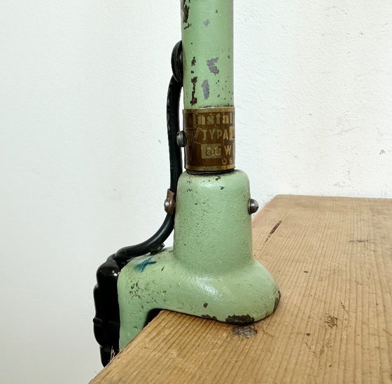 Image 1 of Industrial Gooseneck Table Lamp from Instala Děčín, 1960s