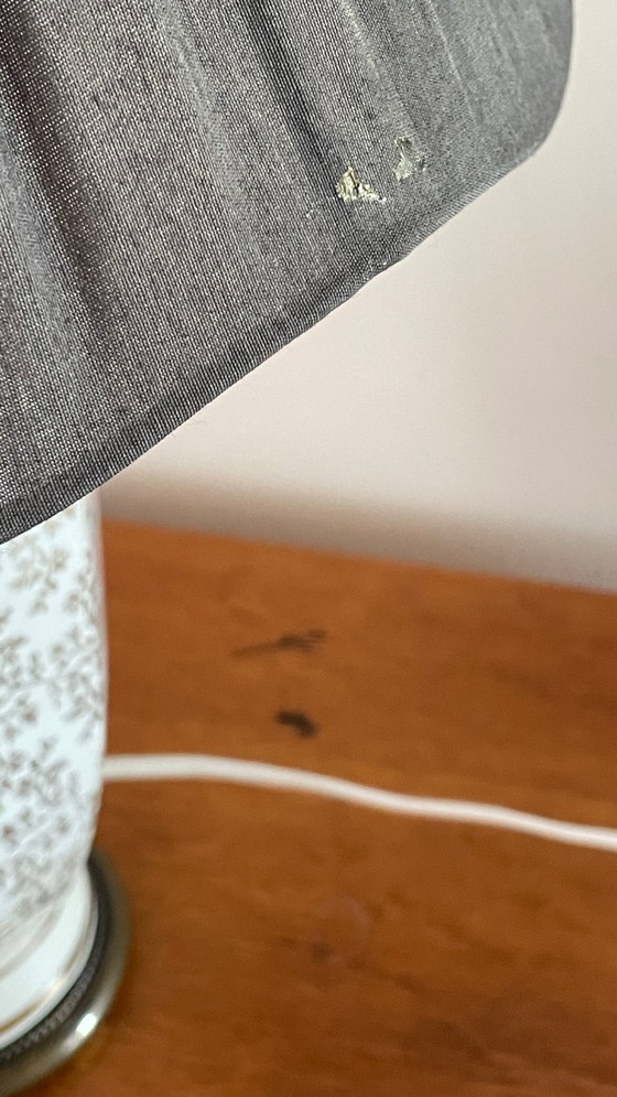 Image 1 of Lámpara de porcelana de Limoges, Francia