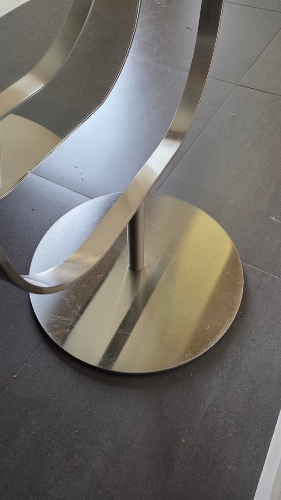 Modern Freestanding Tilting Mirror – Glass, Metal (photo 9 of 9)