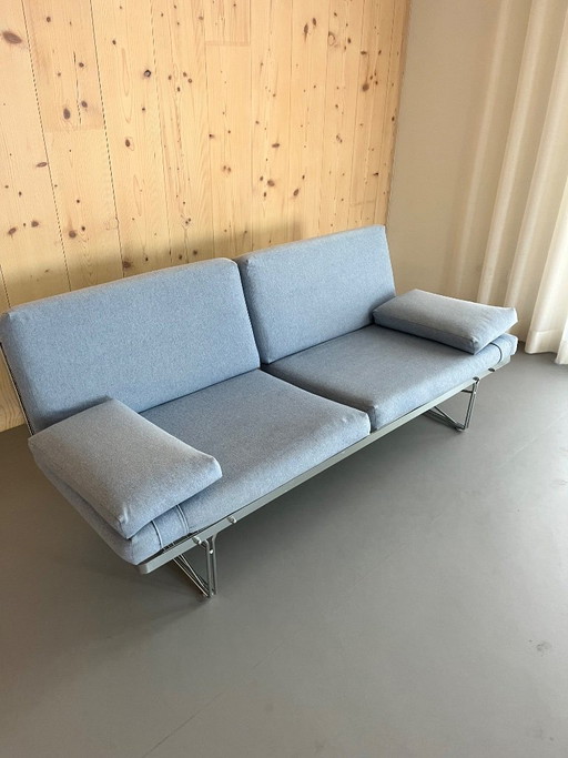 IKEA Moment Bank Door Niels Gammelgaard - Opnieuw Gestoffeerd - 100% Wol Van De Ploeg – banken, Metal, Wool (photo 2 of 11)