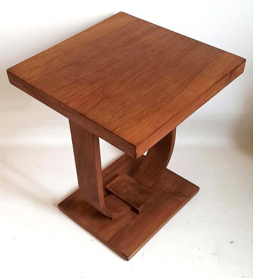 Art Deco side table, 56 cm high