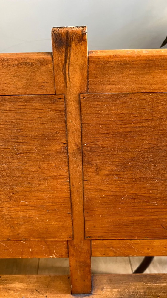 Panchina lunga in legno, prodotta in Finlandia a metà del XX secolo, adatta per sale d'attesa, stazioni o (photo 26 of 36)