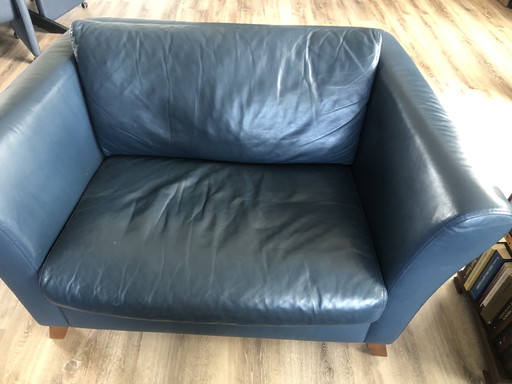 2 Sièges d'appoint en cuir en excellent état