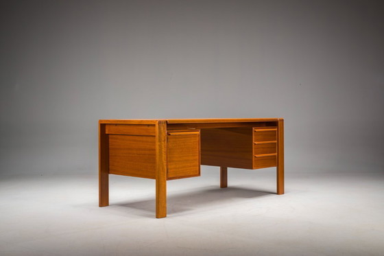 Image 1 of Freistehender Teakholz-Schreibtisch von GV Møbler, Mid-Century, 1960er Jahre
