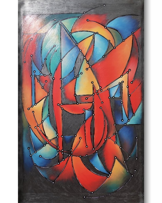 Image 1 of Abstract painting A1455