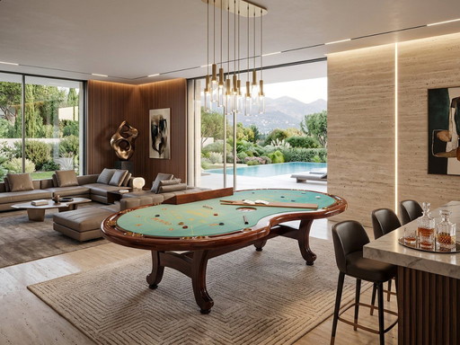 Mesa de juego original "Punto Banco" - Antiguo Casino de Venecia (años 80)