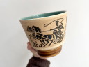 1 vaso da fiori grande vintage in ceramica tedesca Uebelacker