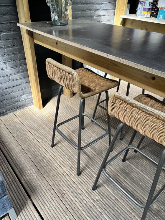 Image 1 of Tabourets de bar Rohe vintage 6x