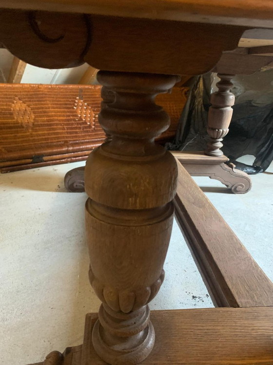 Image 1 of Solid oak coffee table