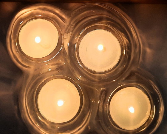 Image 1 of Iittala Arkipelago "Iceberg" candlestick – 4 tea lights – Timo Sarpaneva – Vintage Scandinavian masterpiece