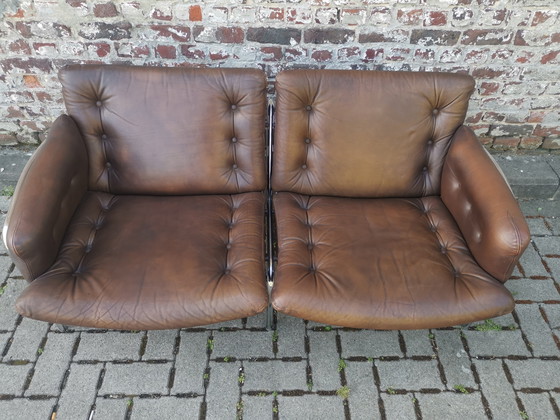 Image 1 of Divano in pelle Osaka a 2 posti di Martin Visser per 't Spectrum