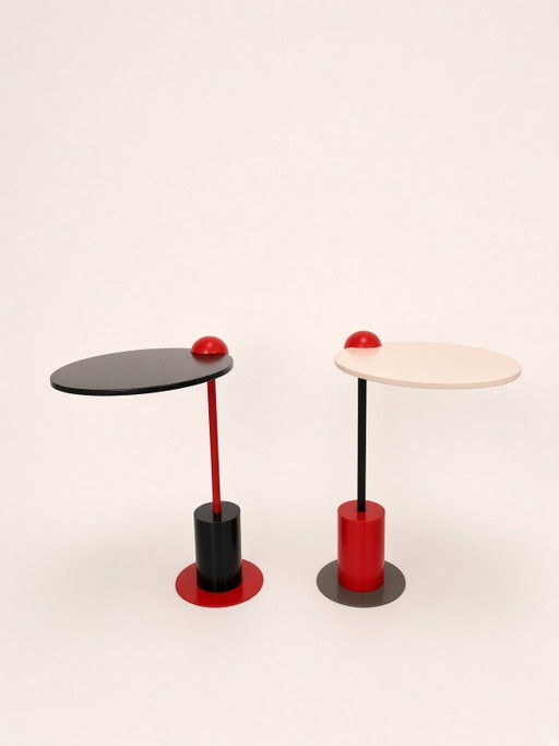 Postmoderne Memphis-Stijl Piccolo Bijzettafel Edward Geluk 80’ Arco