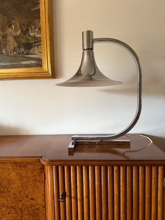 Image 1 of Franco Albini Franca Helg, Mod. AM/AS table lamp, Sirrah Italy 1969