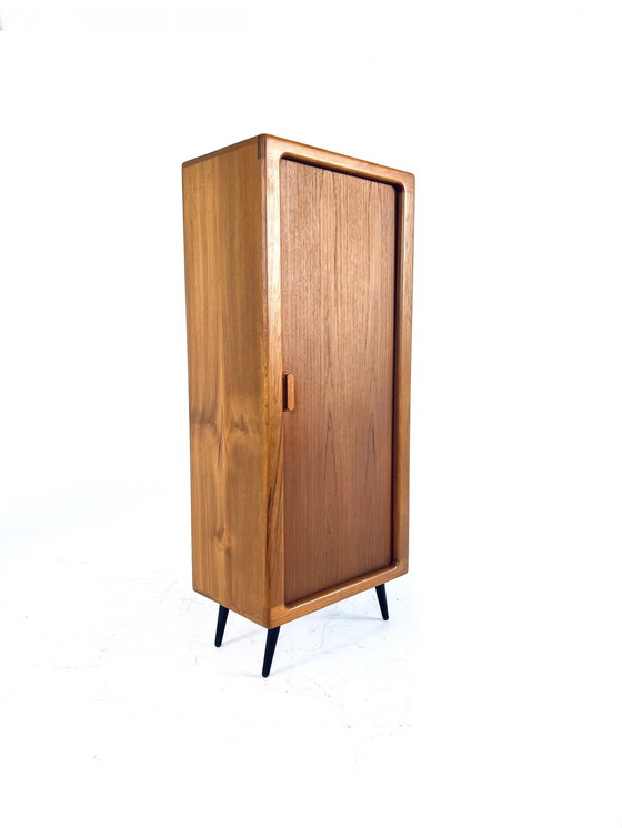Image 1 of Vintage teak highboard, Silkenborg Møbelfabrik '70