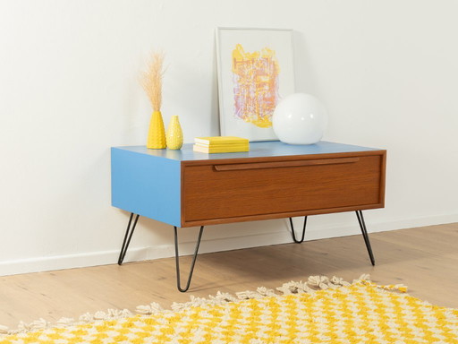 Elegante cassettiera blu anni '60 di WK Möbel