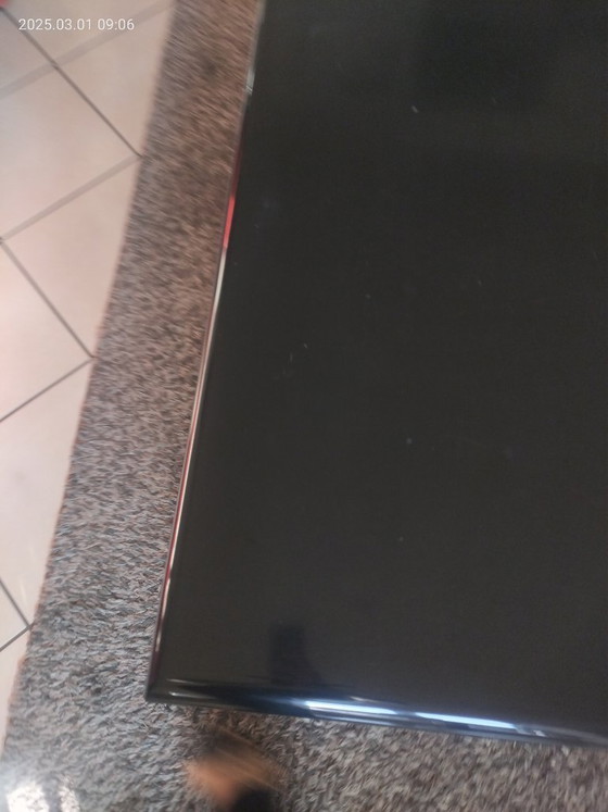 Image 1 of J-C Mahé black lacquered coffee table