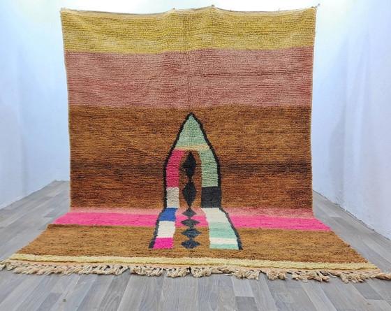 Traditioneller handgefertigter marokkanischer Teppich 2.5x1.5 m – Teppiche & Läufer, Wool (photo 2 of 11)
