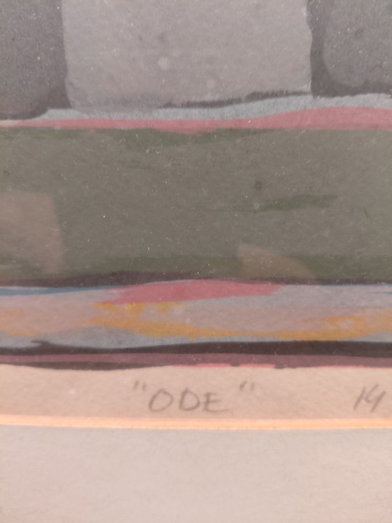 Image 1 of Serigrafia di Eric Toebosch "ODE"