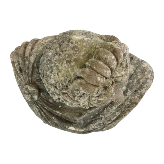 Image 1 of Large Apollo Bust Garden Statue