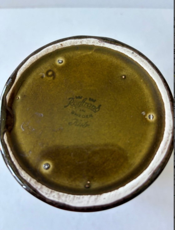 Gunnar Nylund – Rörstrand – Vase KUB N°6 – Céramique Suédoise – Années 1960-Vintage-Scandinave – Ceramic (photo 5 of 5)