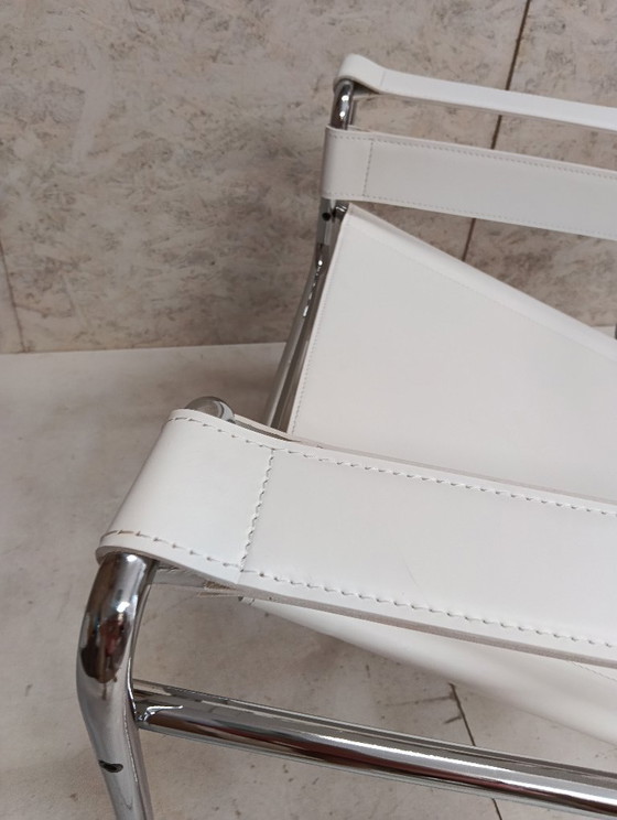 KNOLL Studio Poltrona WASSILY B3 NUOVA, in Cuoio Bianco – Poltrone, Leather (photo 56 of 83)