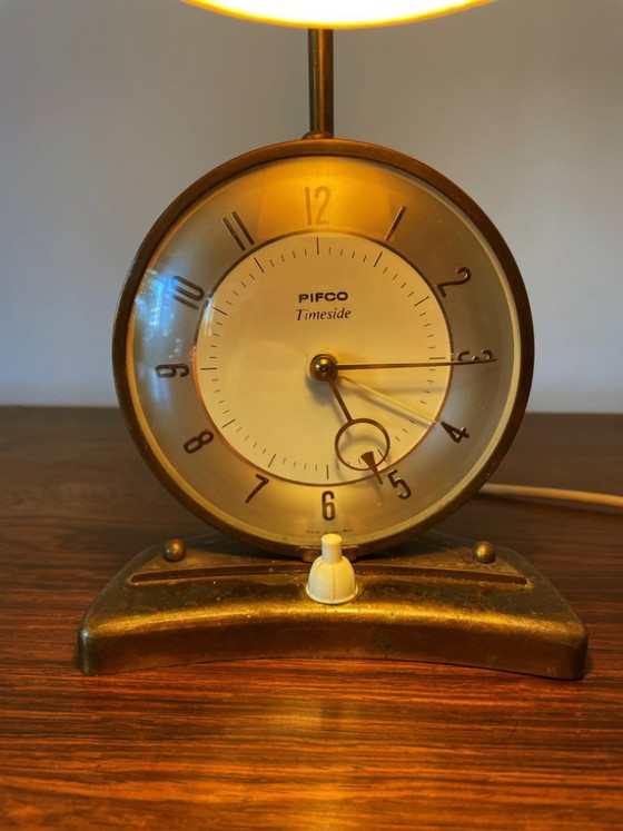 Image 1 of Vintage Pifco Timeside clock lamp from the 70s