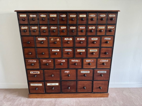 Image 1 of Original Apothekenschrank